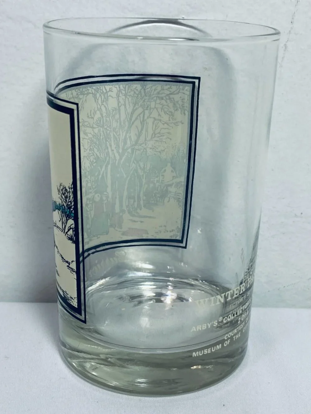 Currier & Ives Glass 